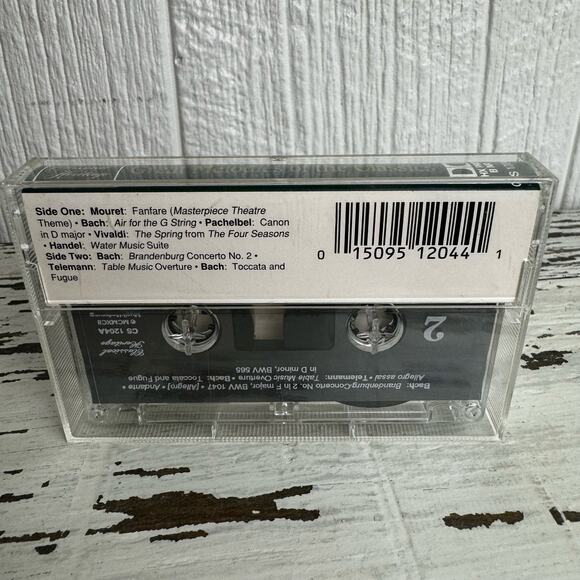 Great Melodies of the Classics Cassette Tape Vintage Mouret Bach Handel Vivaldi - Picture 3 of 6